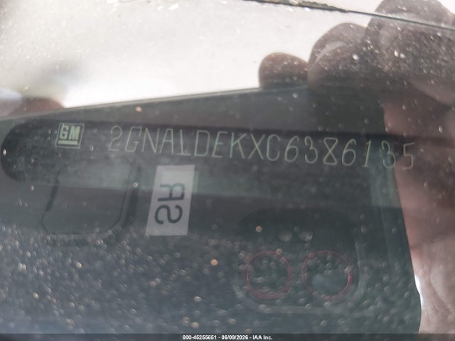 Aukcja sprzedaży 2012 Chevrolet Equinox 1lt, vin: 2GNALDEKXC6386135, numer aukcji: 45255651
