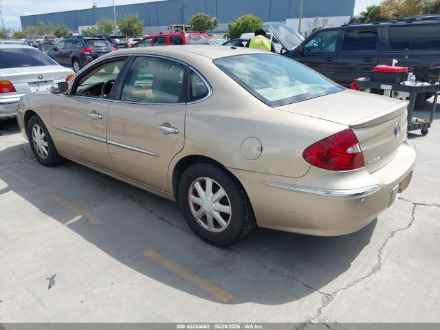 2005 Buick Lacrosse Cxl მანქანა იყიდება აუქციონზე, vin: 2G4WD562551326422, აუქციონის ნომერი: 45255662