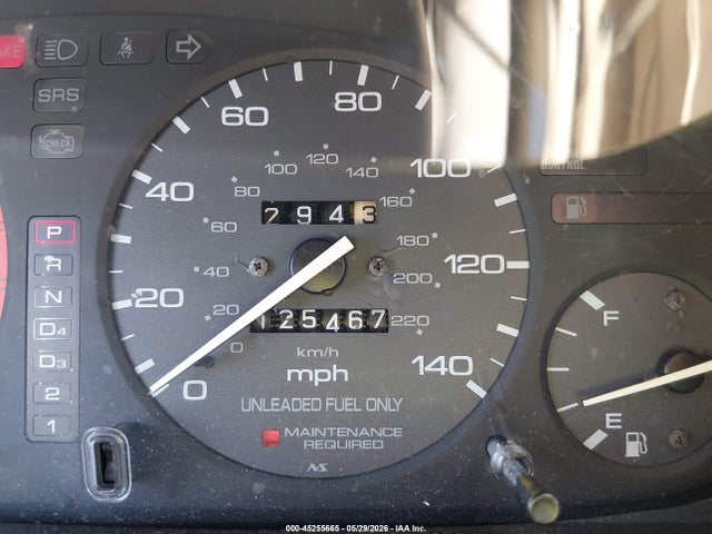 45255665 :رقم المزاد ، 1HGCD5632SA128125 vin ، 1995 Honda Accord Lx/ex مزاد بيع