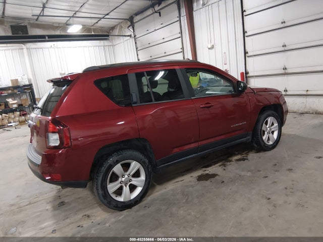 2014 Jeep Compass Sport მანქანა იყიდება აუქციონზე, vin: 1C4NJDBB0ED569505, აუქციონის ნომერი: 45255666