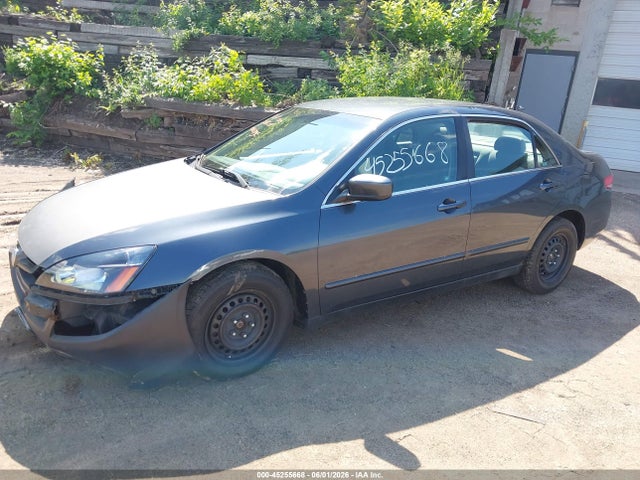 45255668 :رقم المزاد ، 1HGCM56373A009522 vin ، 2003 Honda Accord 2.4 Lx مزاد بيع