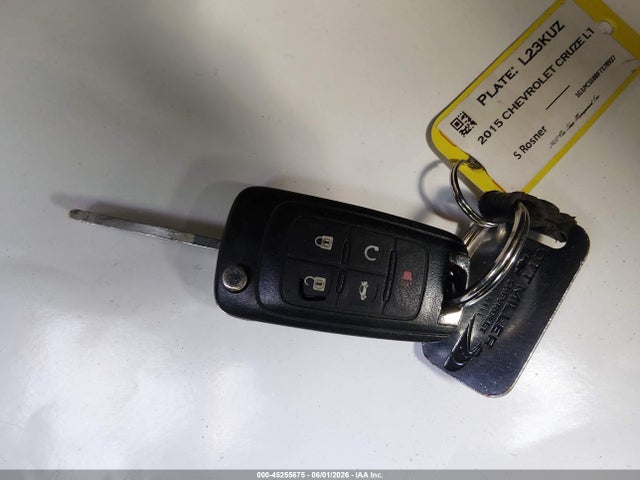 Продажа на аукционе авто 2015 Chevrolet Cruze 1lt Auto, vin: 1G1PC5SB8F7178927, номер лота: 45255675
