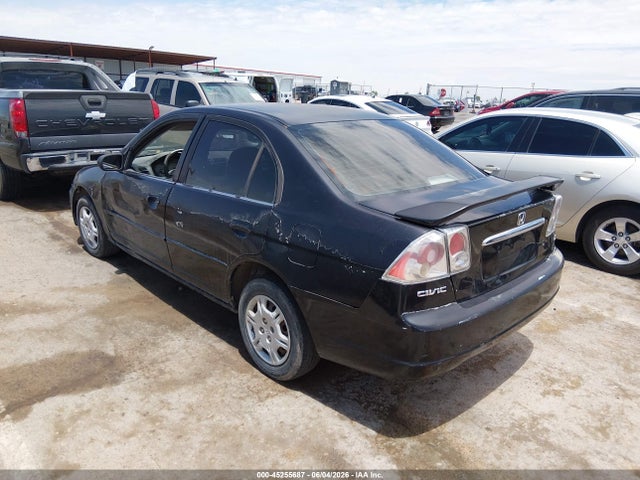 45255687 :رقم المزاد ، 1HGES15562L000551 vin ، 2002 Honda Civic Lx مزاد بيع