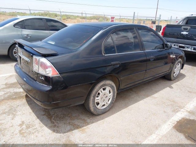 45255687 :رقم المزاد ، 1HGES15562L000551 vin ، 2002 Honda Civic Lx مزاد بيع