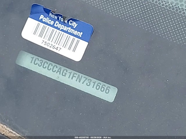 45255705 :رقم المزاد ، 1C3CCCAG1FN731666 vin ، 2015 Chrysler 200 Limited مزاد بيع