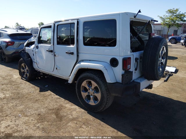 Продажа на аукционе авто 2016 Jeep Wrangler Unlimited Sahara, vin: 1C4BJWEG8GL100242, номер лота: 45255747