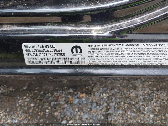 Продаж на аукціоні авто 2025 Ram 3500 Laramie  4x4 8' Box, vin: 3C63R3JL0SG529094, номер лоту: 45255754