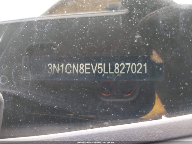 3N1CN8EV5LL827021 Nissan Versa Sv Xtronic Cvt