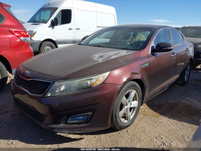 45255780 :رقم المزاد ، 5XXGM4A76EG342855 vin ، 2014 Kia Optima Lx مزاد بيع