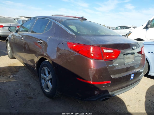 45255780 :رقم المزاد ، 5XXGM4A76EG342855 vin ، 2014 Kia Optima Lx مزاد بيع
