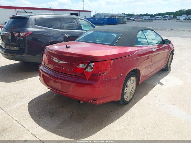 Aukcja sprzedaży 2008 Chrysler Sebring Limited, vin: 1C3LC65M58N639237, numer aukcji: 45255811