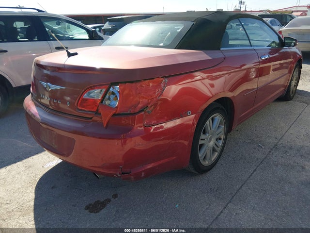 Aukcja sprzedaży 2008 Chrysler Sebring Limited, vin: 1C3LC65M58N639237, numer aukcji: 45255811