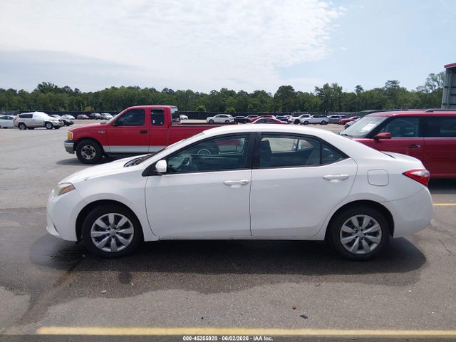 Aukcja sprzedaży 2016 Toyota Corolla Le, vin: 5YFBURHE6GP435591, numer aukcji: 45255928