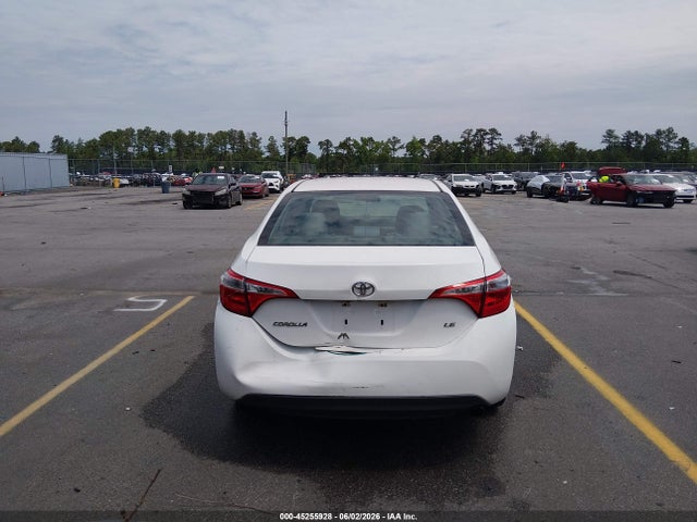 Aukcja sprzedaży 2016 Toyota Corolla Le, vin: 5YFBURHE6GP435591, numer aukcji: 45255928