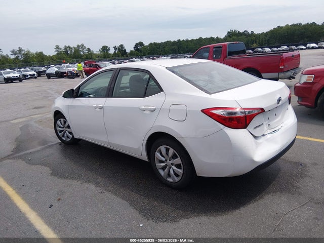 Aukcja sprzedaży 2016 Toyota Corolla Le, vin: 5YFBURHE6GP435591, numer aukcji: 45255928