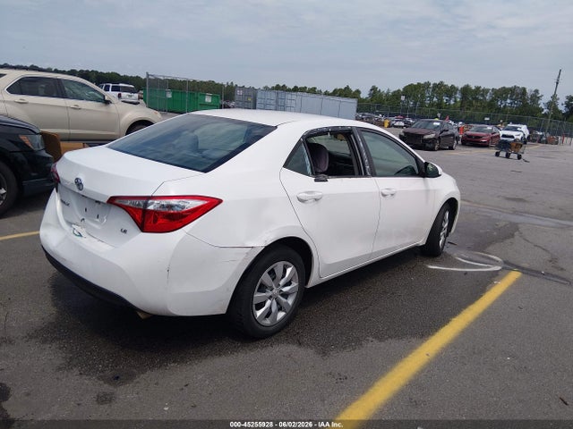 Aukcja sprzedaży 2016 Toyota Corolla Le, vin: 5YFBURHE6GP435591, numer aukcji: 45255928