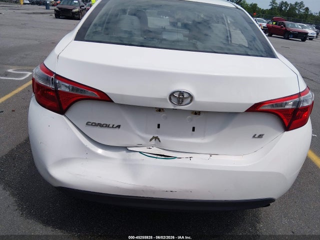 Aukcja sprzedaży 2016 Toyota Corolla Le, vin: 5YFBURHE6GP435591, numer aukcji: 45255928