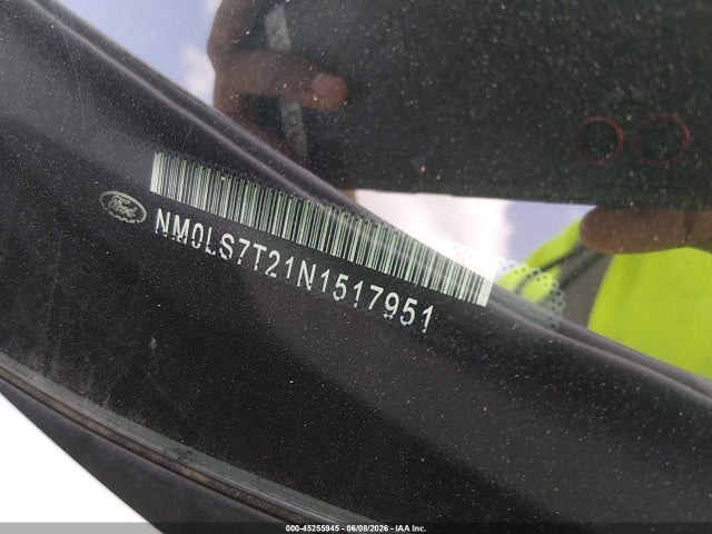 Aukcja sprzedaży 2022 Ford Transit Connect Xlt, vin: NM0LS7T21N1517951, numer aukcji: 45255945