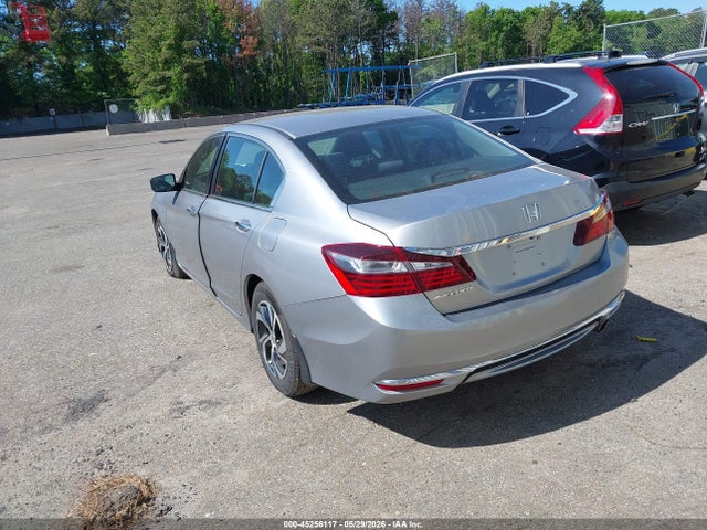 45256117 :رقم المزاد ، 1HGCR2F36GA026754 vin ، 2016 Honda Accord Lx مزاد بيع