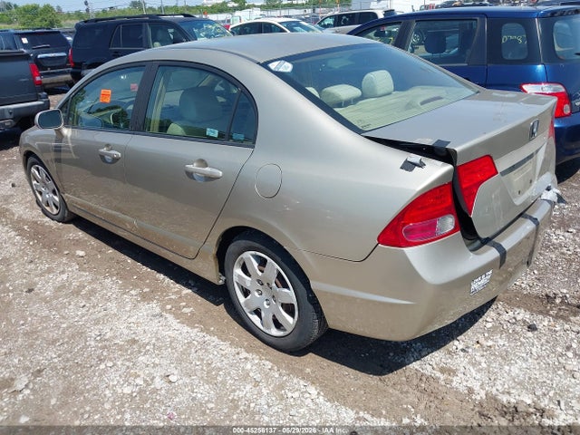 45256137 :رقم المزاد ، 1HGFA16578L060613 vin ، 2008 Honda Civic Lx مزاد بيع