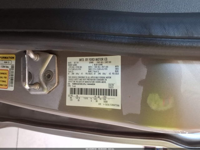 Ford Transit Connect Xl Passenger 2020 NM0GE9E25L1444484 Image 9