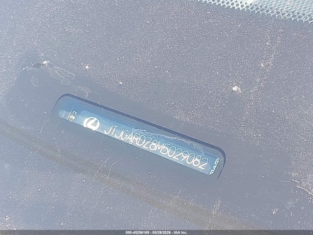 45256169 :رقم المزاد ، JTJGARDZ8M5029082 vin ، 2021 Lexus Nx 300 مزاد بيع