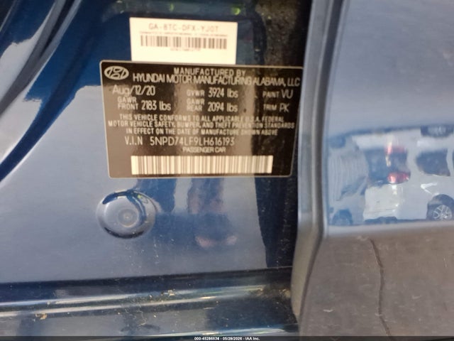 Hyundai ELANTRA SE 2020 5NPD74LF9LH616193 Image 9