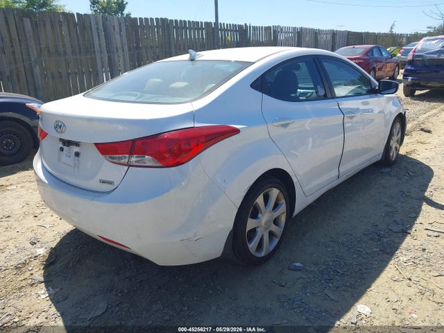 Aukcja sprzedaży 2013 Hyundai Elantra Limited, vin: 5NPDH4AE1DH233311, numer aukcji: 45256217