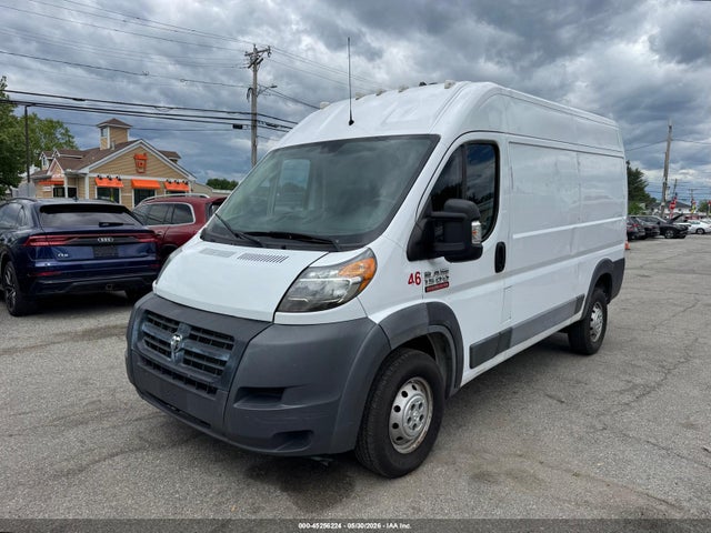 45256224 :رقم المزاد ، 3C6TRVBG6HE517078 vin ، 2017 Ram Promaster 1500 مزاد بيع