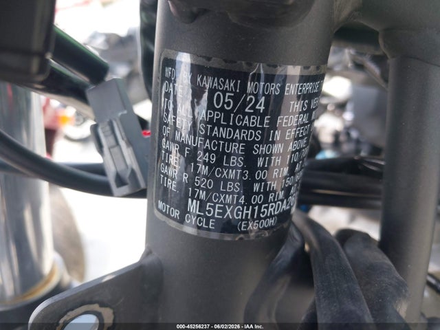 Kawasaki Ex500 H 2024 ML5EXGH15RDA26152 Image 10