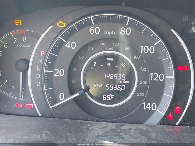 45256239 :رقم المزاد ، 5J6RM4H77CL013653 vin ، 2012 Honda Cr-v Ex-l مزاد بيع