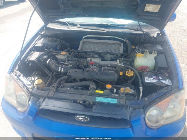Продаж на аукціоні авто 2004 Subaru Impreza Wrx, vin: JF1GG29634G813946, номер лоту: 45256259