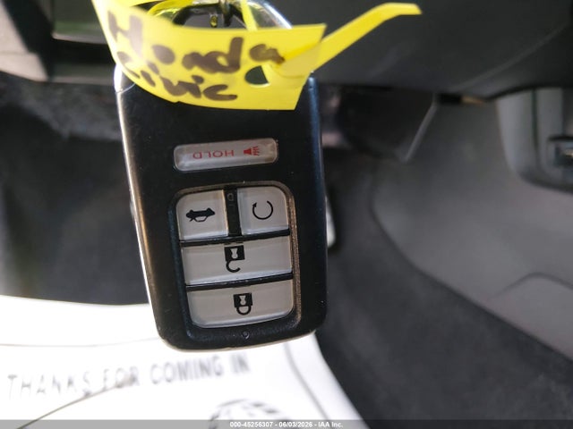 Aukcja sprzedaży 2019 Honda Civic Touring, vin: 19XFC1F96KE001743, numer aukcji: 45256307