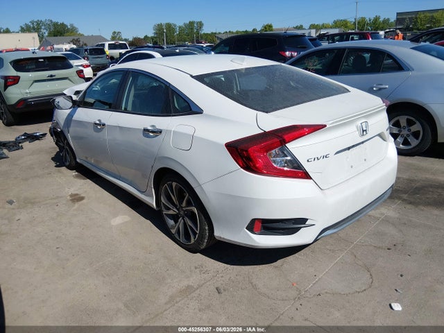 45256307 :رقم المزاد ، 19XFC1F96KE001743 vin ، 2019 Honda Civic Touring مزاد بيع
