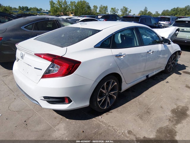 45256307 :رقم المزاد ، 19XFC1F96KE001743 vin ، 2019 Honda Civic Touring مزاد بيع