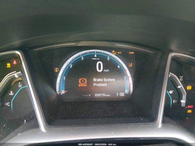 Aukcja sprzedaży 2019 Honda Civic Touring, vin: 19XFC1F96KE001743, numer aukcji: 45256307