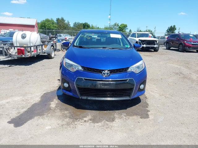 2015 Toyota Corolla S Plus მანქანა იყიდება აუქციონზე, vin: 2T1BURHE6FC347607, აუქციონის ნომერი: 45256338