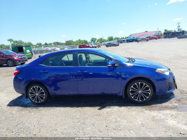 2015 Toyota Corolla S Plus მანქანა იყიდება აუქციონზე, vin: 2T1BURHE6FC347607, აუქციონის ნომერი: 45256338