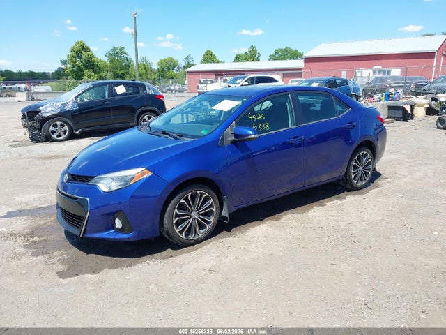 2015 Toyota Corolla S Plus მანქანა იყიდება აუქციონზე, vin: 2T1BURHE6FC347607, აუქციონის ნომერი: 45256338