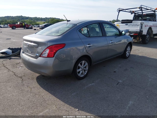 2012 Nissan Versa 1.6 Sl მანქანა იყიდება აუქციონზე, vin: 3N1CN7AP0CL801086, აუქციონის ნომერი: 45256412