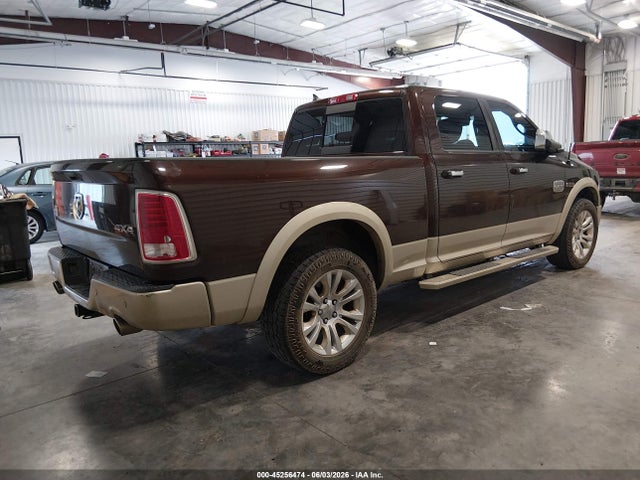 45256474 :رقم المزاد ، 1C6RR7WM0FS521367 vin ، 2015 Ram 1500 Laramie Longhorn مزاد بيع