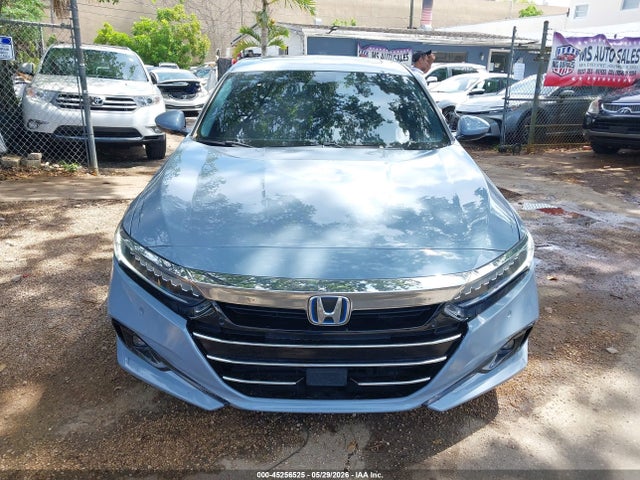 45256525 :رقم المزاد ، 1HGCV3F92NA026317 vin ، 2022 Honda Accord Hybrid Touring مزاد بيع