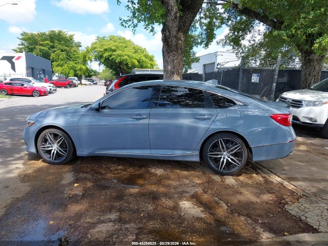 45256525 :رقم المزاد ، 1HGCV3F92NA026317 vin ، 2022 Honda Accord Hybrid Touring مزاد بيع