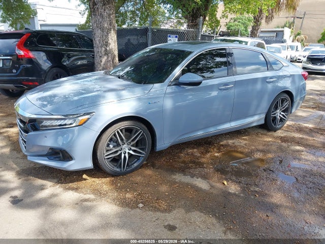 45256525 :رقم المزاد ، 1HGCV3F92NA026317 vin ، 2022 Honda Accord Hybrid Touring مزاد بيع