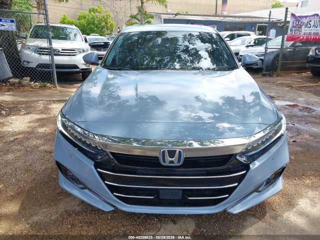 45256525 :رقم المزاد ، 1HGCV3F92NA026317 vin ، 2022 Honda Accord Hybrid Touring مزاد بيع