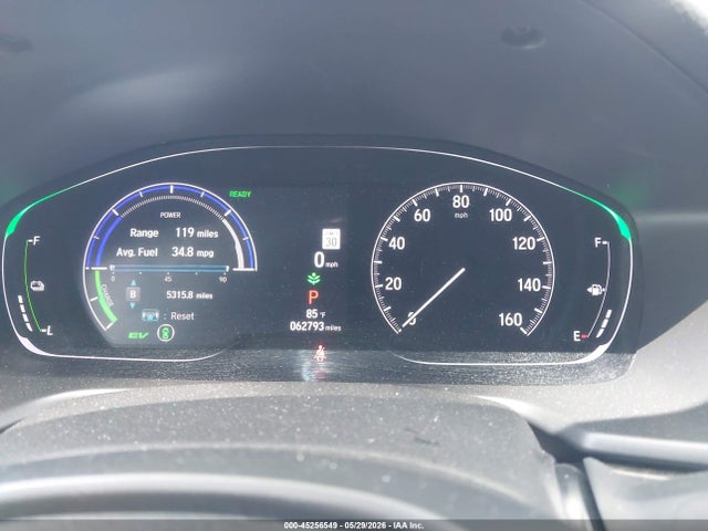 45256549 :رقم المزاد ، 1HGCV3F57NA017481 vin ، 2022 Honda Accord Hybrid Ex-l مزاد بيع