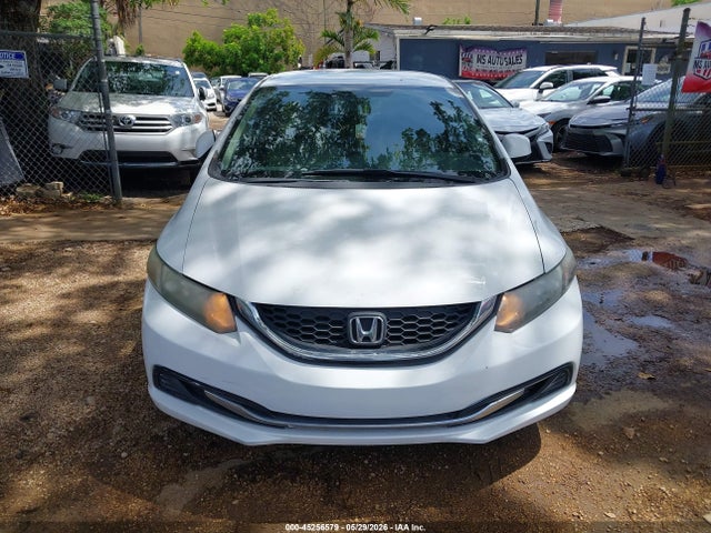 45256579 :رقم المزاد ، 19XFB2F54DE090317 vin ، 2013 Honda Civic Lx مزاد بيع