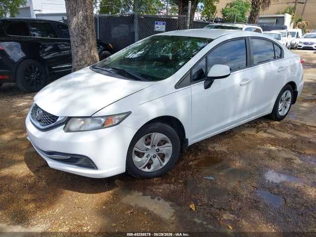 45256579 :رقم المزاد ، 19XFB2F54DE090317 vin ، 2013 Honda Civic Lx مزاد بيع