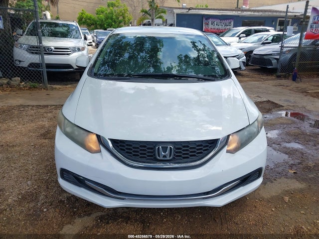 45256579 :رقم المزاد ، 19XFB2F54DE090317 vin ، 2013 Honda Civic Lx مزاد بيع