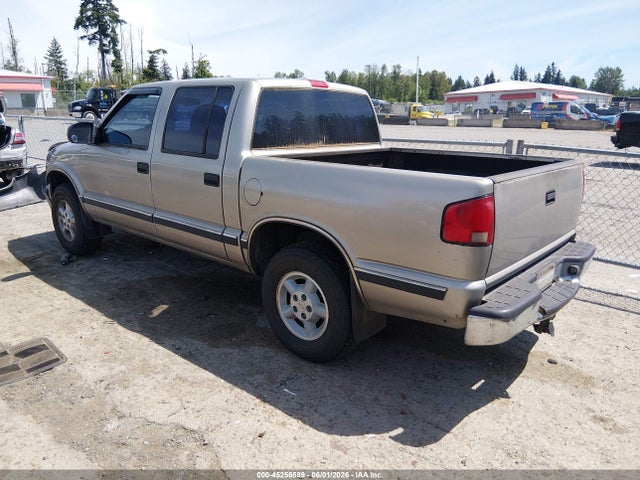 1999 Chevrolet S-10 Ls მანქანა იყიდება აუქციონზე, vin: 1GCDT19W5XK152070, აუქციონის ნომერი: 45256589